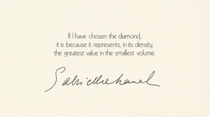 Im in total love with the 3rd Chapter of Chanel's new diamonds ad ...