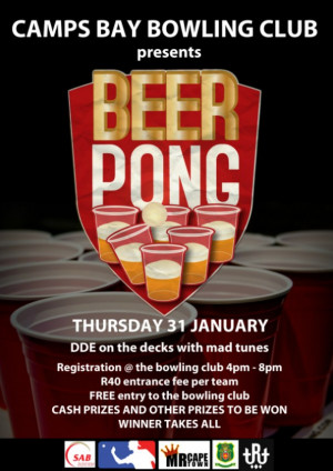 Camps Bay Bowling Club Beer Pong League