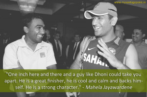 Best 25 Iconic Quotes About MS Dhoni Which Proofs Why He is Called ...