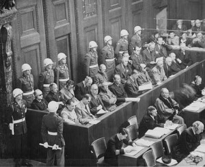 THE FORMER LEADERS OF HITLER'S THIRD REICH ON TRIAL IN NUREMBERG ...