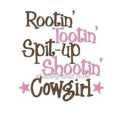 Let there be cowgirls!!!