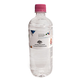 Spring Water Bottle with Cap