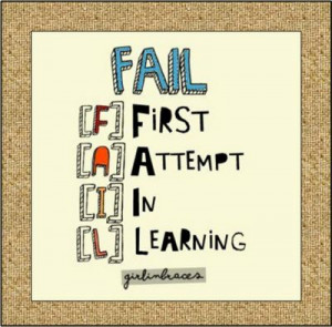First Attempt In Learning: A New Slant on Failure **when I tutored ...