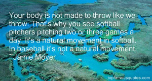 Top Quotes About Softball Pitchers