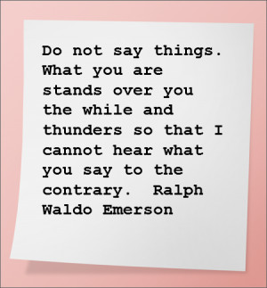 Brain Twister Quote From Ralph Waldo Emerson