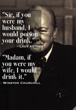 Humorous, quotes, sayings, relationships, winston churchill