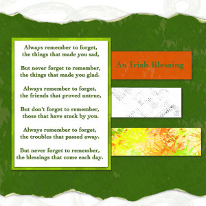 irish blessings death sayings