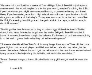 life one tree hill quotes lucas one tree hill quotes