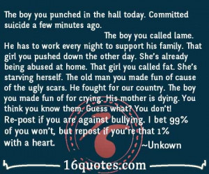 against bullying quotes