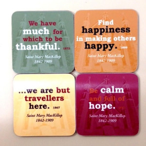 Coasters St Mary MacKillop Quotes