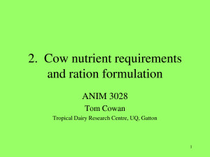 Cost effective dairy cow nutrition by ewghwehws