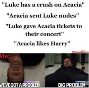 5SOS #Acacia Clark #Harry Styles #Luke Hemmings