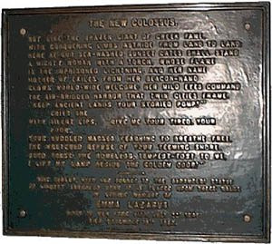 Also known as the Statue of Liberty poem, New Colossus and its famous ...