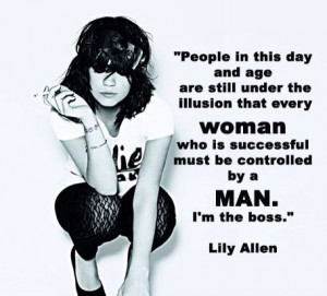 The difference between you and me, honey? You need a man. I want one ...