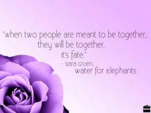 Water for elephants love quotes