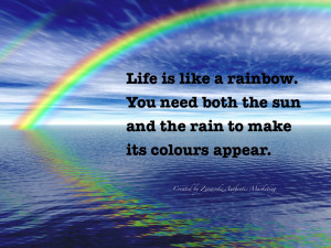 quotes about rainbows