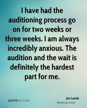 Audition Quotes