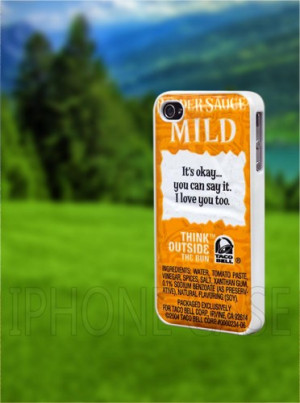 CDP 0816 Taco Bell Sauce Packet Sayings - iPhone 4/4s