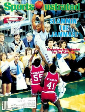 Sports Illustrated - April 9, 1984 Issue: Georgetown, Chick Hearn ...