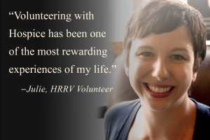 ... First-time Volunteer’s Rewarding Experience with Hospice