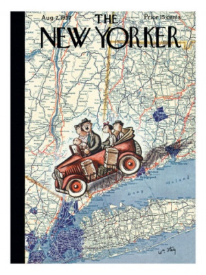 william steig August 1937 New Yorker magazine cover