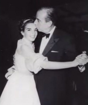 Liza Minnelli dancing with dad Vincent Minnelli