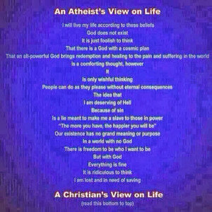 atheist+christian+view+on+life.jpg 607×607 pixels