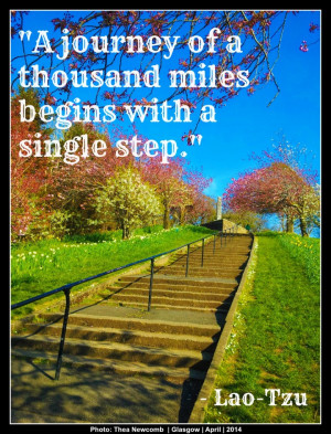 The Journey of 1000 Miles begins with a single step