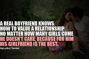 real boyfriend knows how to value a relationship no matter how many ...