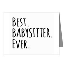 Babysitter Thank You Cards & Note Cards