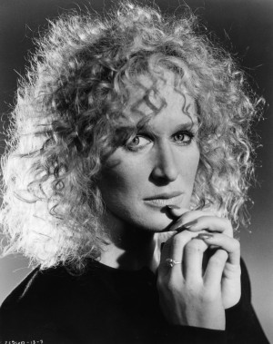 Glenn Close for Fatal Attraction directed by Adrian Lyne, 1987