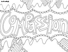 joseph showed compassion colouring pages