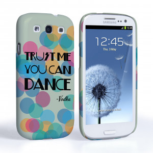 ... Cases / Caseflex Samsung Galaxy S3 Mini Vodka Dance Quote Hard Case