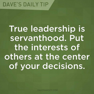 Servant Leadership Quotes