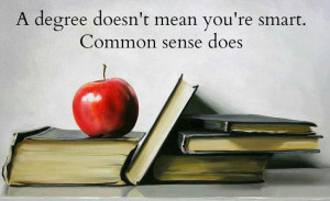 common sense