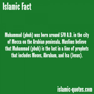 About Prophet Muhammad(peace be upon him) | Islamic Quotes