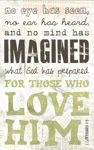 Scripture Art, Bible Verse Art, Faith Based Art, 1 Corinthians 2:9 ...