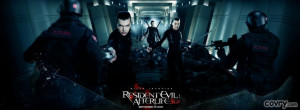 2010 Resident Evil Afterlife facebook cover