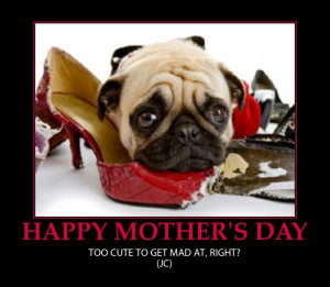 HAPPY MOTHER’S DAY-CUTE DOG-FUNNY