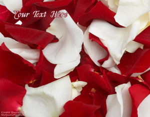 Quote Design Maker - Rose Petals Quotes