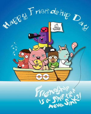 ... Day Funny Cartoon Greeting Card | 2013 Friendship Day Quotes