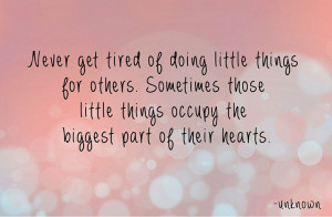 Little Things