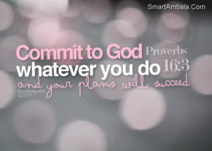 ... God Proverbs Whatever You Do and Your Plans Will Succeed ~ God Quote