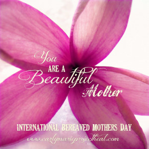 May 5 is International Bereaved Mother’s Day