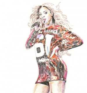 Beyonce in Tom Ford