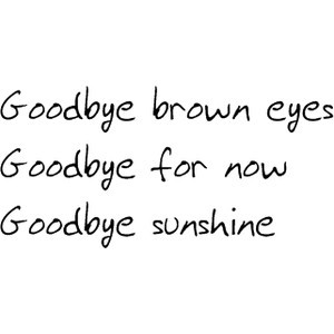 Avril Lavigne Goodbye Lyrics