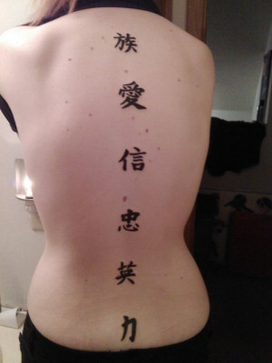 Tattoos For Girls Neck Tumblr