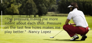 pressure situations reveals the strength of your mental golf game ...