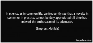 Empress Matilda Quote