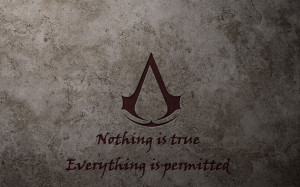Assassins Creed quotes logos wallpaper background